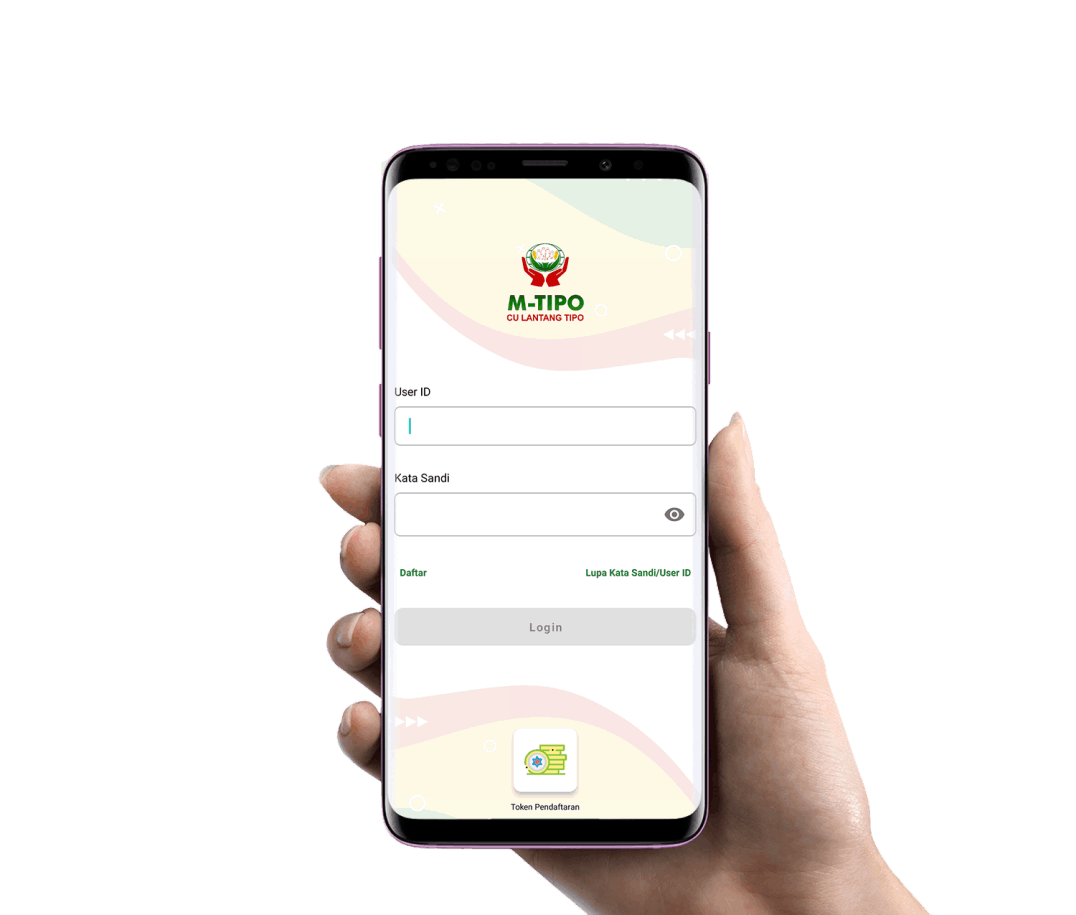 welcome screen mTipo